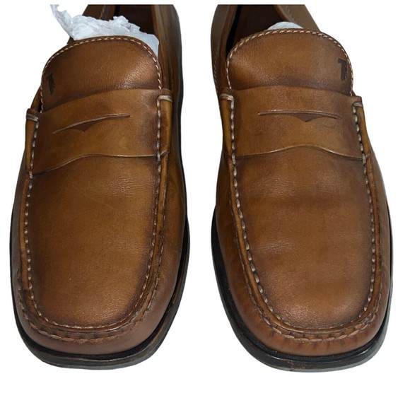 Tod’s City Gommino Brown Leather Driving Shoes Loafers Men’s US 8  UK 7/ Women’s